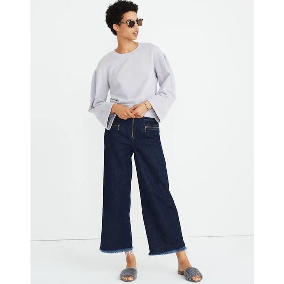 Madewell x Karen Walker Garment-Dyed Sweatshirt - Picture 1 of 7